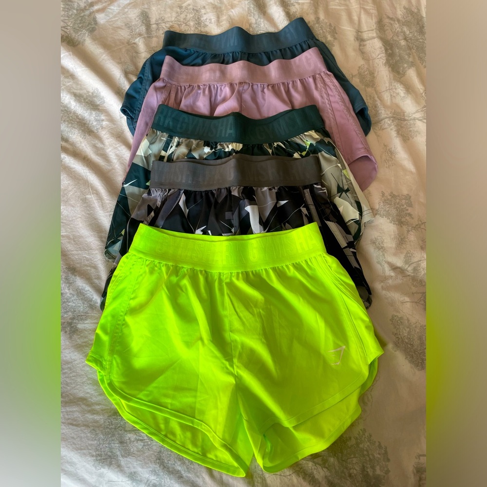 Gymshark Loose Fit Training Shorts (5-pack bundle)